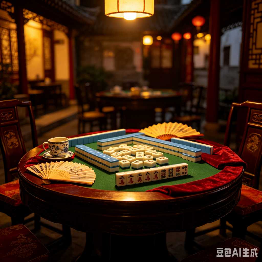 premium compact mahjong set