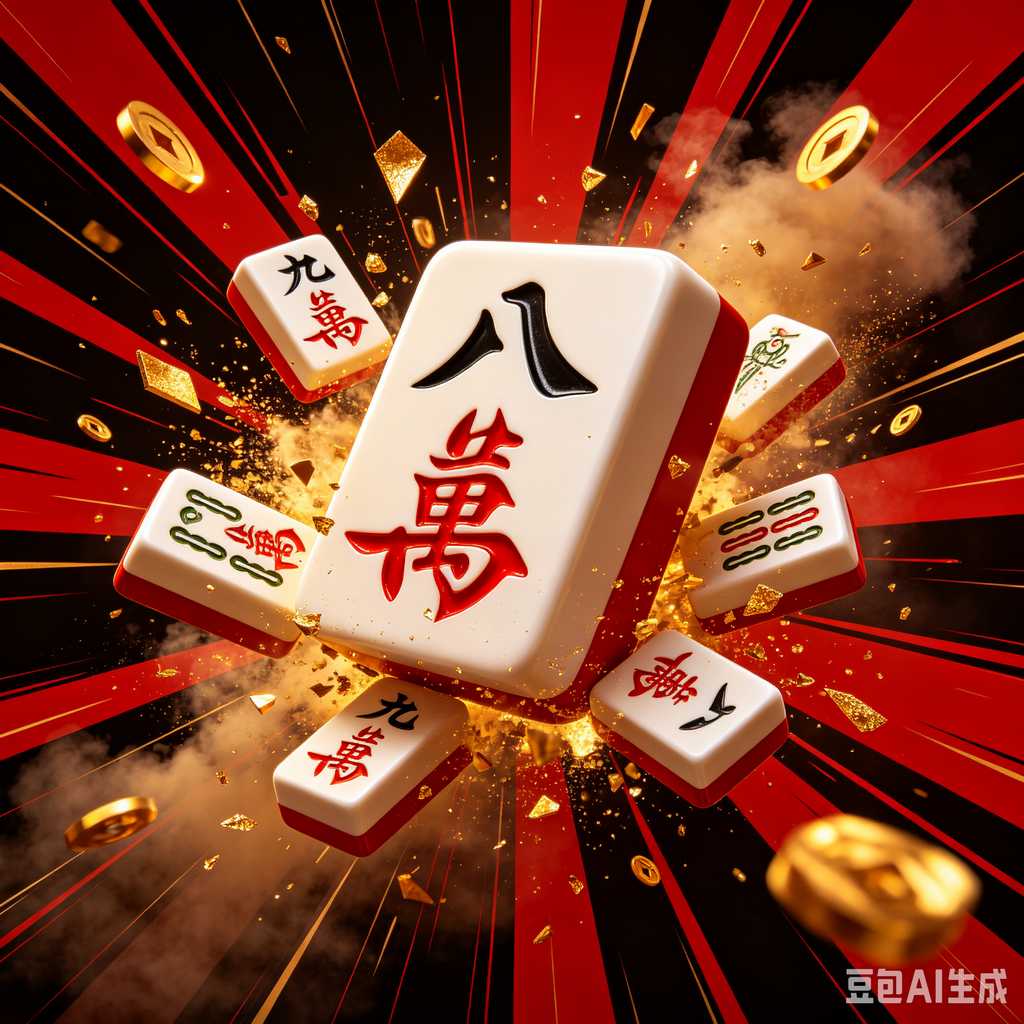 stable print mahjong set