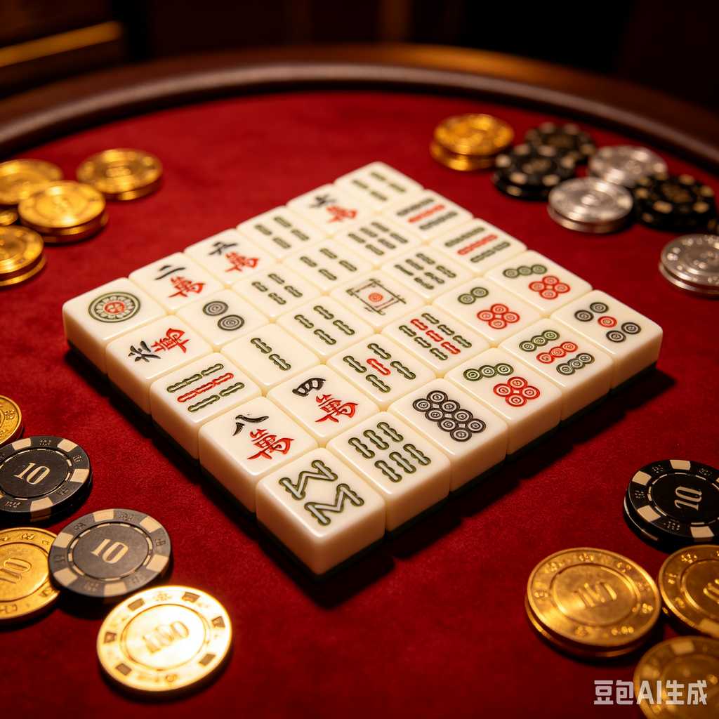 luxury carving mahjong tiles
