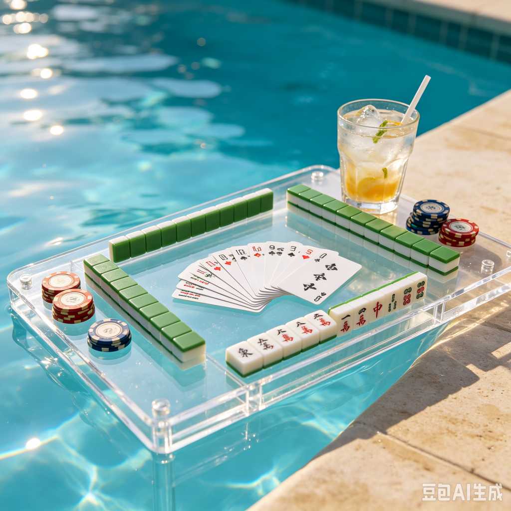 super portable mahjong game set
